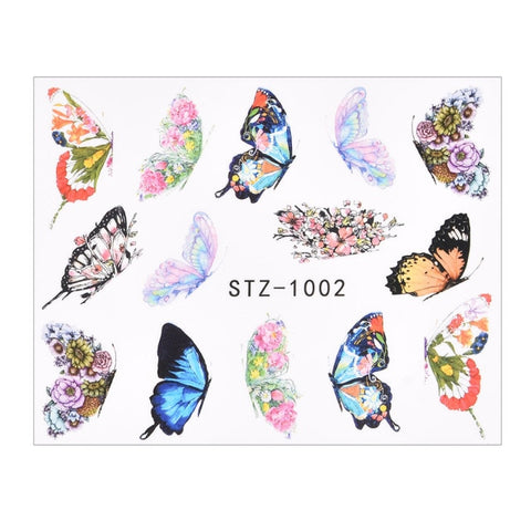 Water Nail Decal Sticker for Manicure Nail Art Decor Inpluser