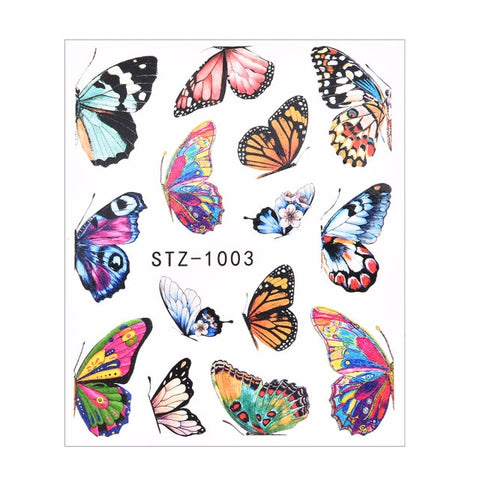 Water Nail Decal Sticker for Manicure Nail Art Decor Inpluser