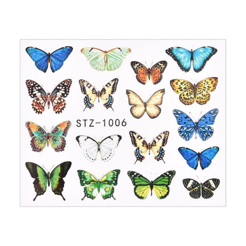 Water Nail Decal Sticker for Manicure Nail Art Decor Inpluser