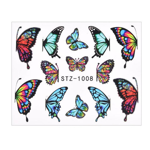 Water Nail Decal Sticker for Manicure Nail Art Decor Inpluser