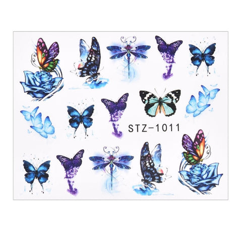 Water Nail Decal Sticker for Manicure Nail Art Decor Inpluser