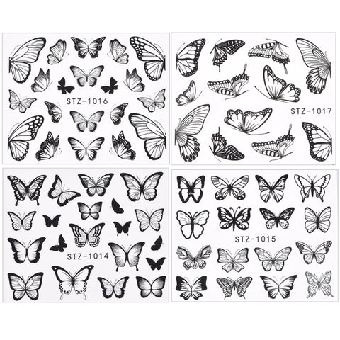 Water Nail Decal Sticker for Manicure Nail Art Decor Inpluser