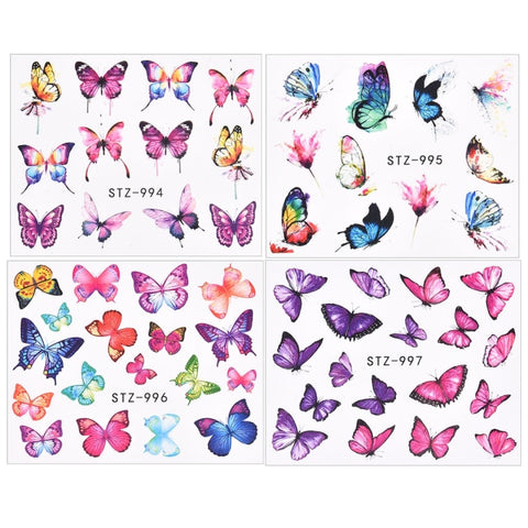 Water Nail Decal Sticker for Manicure Nail Art Decor Inpluser