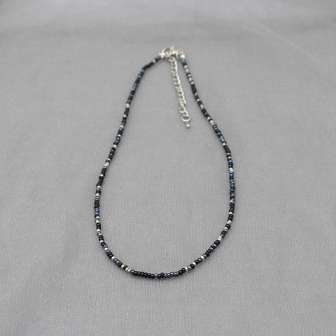 Simple Seed Beads Strand Choker Necklace Women String Collar
