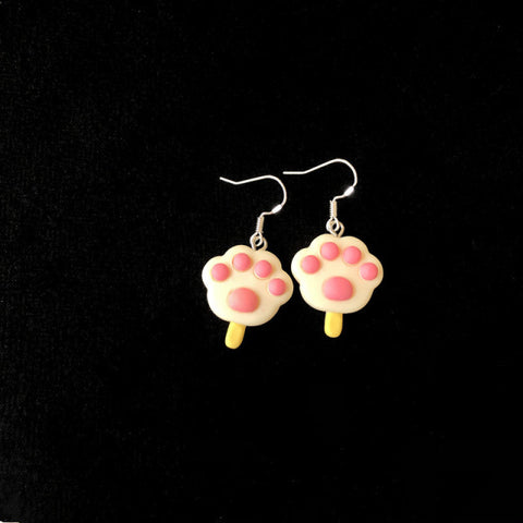 Lovely Fruit Tea Cup Earrings Creative Funny CrystalJewelry personality