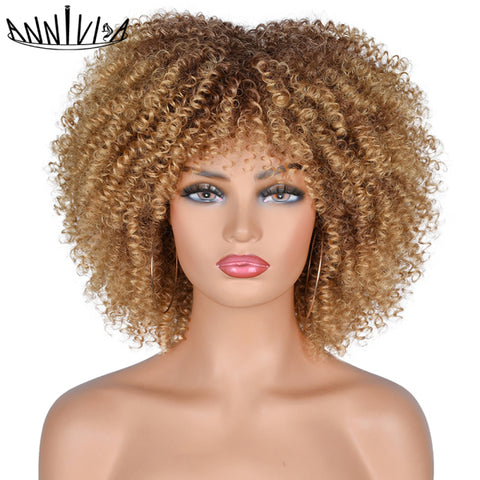 Short Hair Cosplay Wigs For Black Women High Temperature