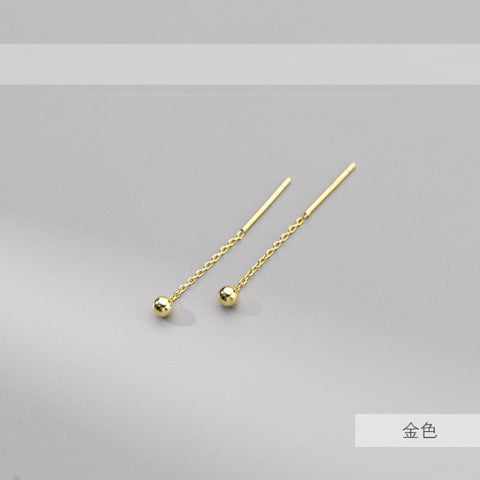 Long Tassel Butterfly Drop Earrings Silver Color Summer Jewelry Girls Party Gift