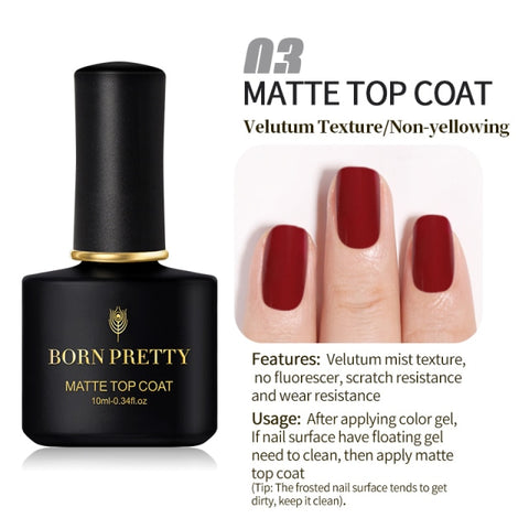 10ml Semi Permanent Vernish Gellack Need Top Coat Soak Off Nail Polish Art UV LED Gel Varnish