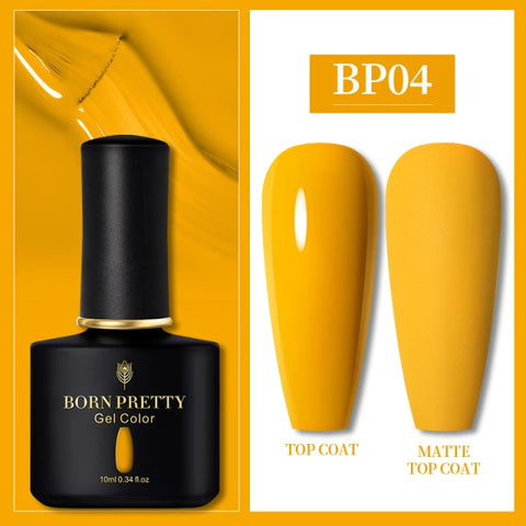 10ml Semi Permanent Vernish Gellack Need Top Coat Soak Off Nail Polish Art UV LED Gel Varnish