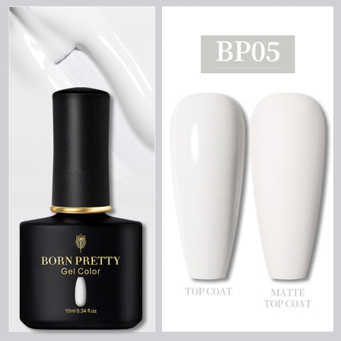 10ml Semi Permanent Vernish Gellack Need Top Coat Soak Off Nail Polish Art UV LED Gel Varnish