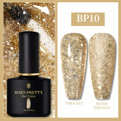 10ml Semi Permanent Vernish Gellack Need Top Coat Soak Off Nail Polish Art UV LED Gel Varnish