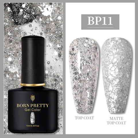 10ml Semi Permanent Vernish Gellack Need Top Coat Soak Off Nail Polish Art UV LED Gel Varnish