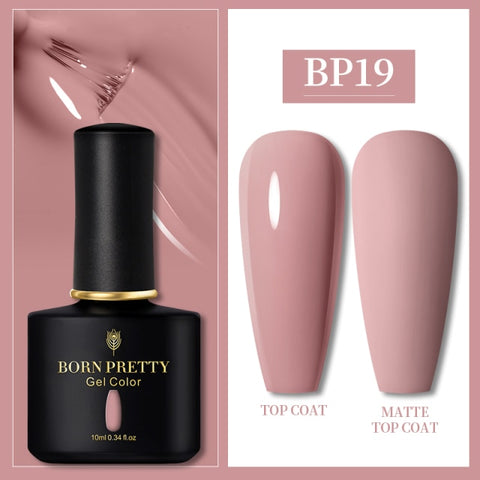 10ml Semi Permanent Vernish Gellack Need Top Coat Soak Off Nail Polish Art UV LED Gel Varnish