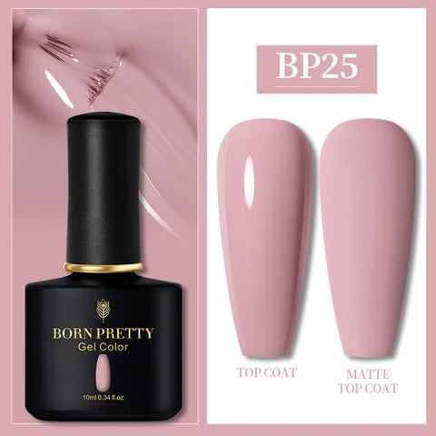 10ml Semi Permanent Vernish Gellack Need Top Coat Soak Off Nail Polish Art UV LED Gel Varnish