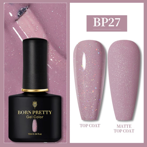 10ml Semi Permanent Vernish Gellack Need Top Coat Soak Off Nail Polish Art UV LED Gel Varnish