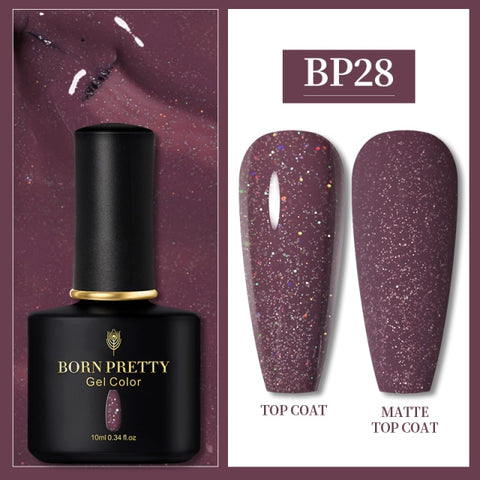 10ml Semi Permanent Vernish Gellack Need Top Coat Soak Off Nail Polish Art UV LED Gel Varnish