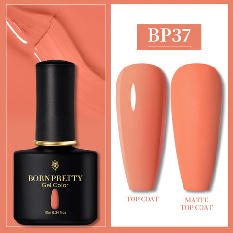 10ml Semi Permanent Vernish Gellack Need Top Coat Soak Off Nail Polish Art UV LED Gel Varnish