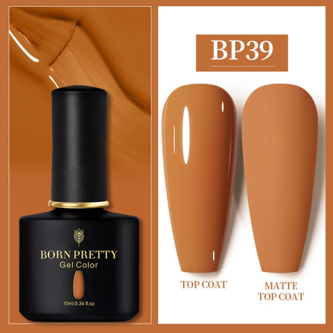 10ml Semi Permanent Vernish Gellack Need Top Coat Soak Off Nail Polish Art UV LED Gel Varnish