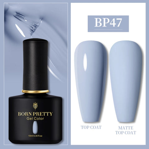 10ml Semi Permanent Vernish Gellack Need Top Coat Soak Off Nail Polish Art UV LED Gel Varnish