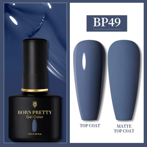 10ml Semi Permanent Vernish Gellack Need Top Coat Soak Off Nail Polish Art UV LED Gel Varnish