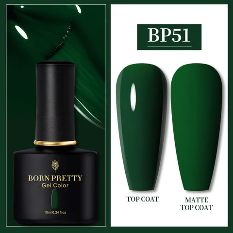 10ml Semi Permanent Vernish Gellack Need Top Coat Soak Off Nail Polish Art UV LED Gel Varnish