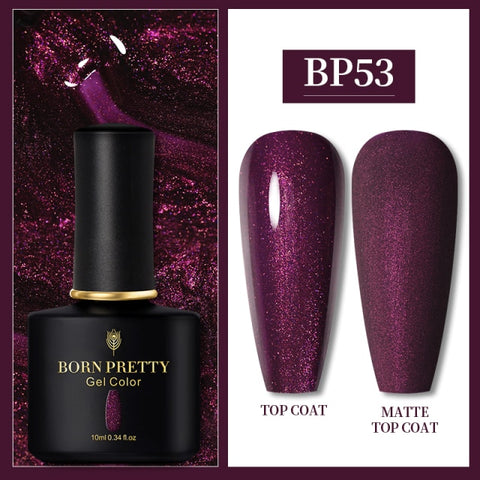 10ml Semi Permanent Vernish Gellack Need Top Coat Soak Off Nail Polish Art UV LED Gel Varnish