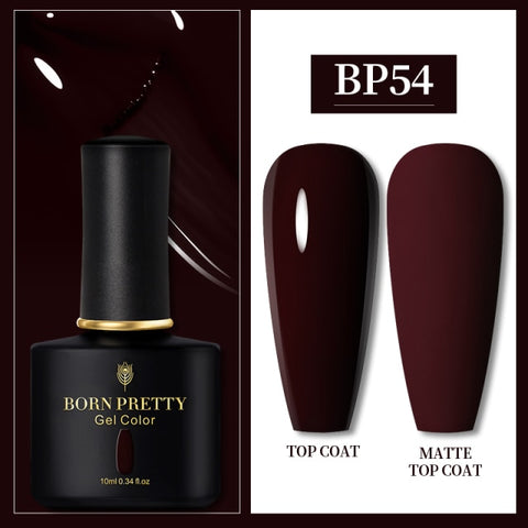 10ml Semi Permanent Vernish Gellack Need Top Coat Soak Off Nail Polish Art UV LED Gel Varnish