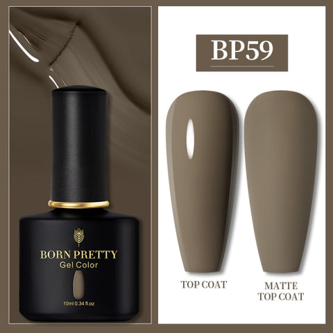 10ml Semi Permanent Vernish Gellack Need Top Coat Soak Off Nail Polish Art UV LED Gel Varnish