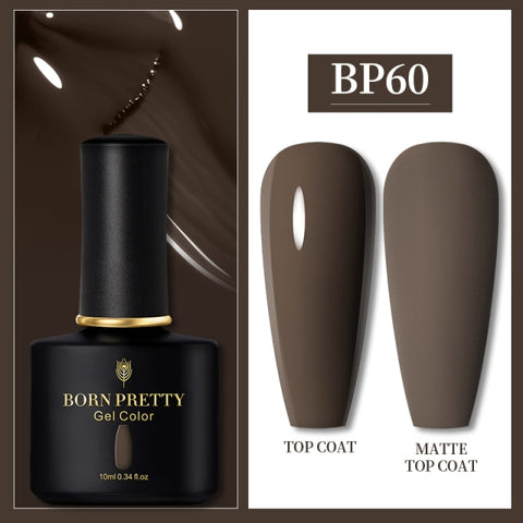 10ml Semi Permanent Vernish Gellack Need Top Coat Soak Off Nail Polish Art UV LED Gel Varnish