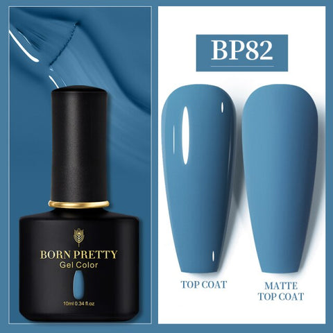 10ml Semi Permanent Vernish Gellack Need Top Coat Soak Off Nail Polish Art UV LED Gel Varnish