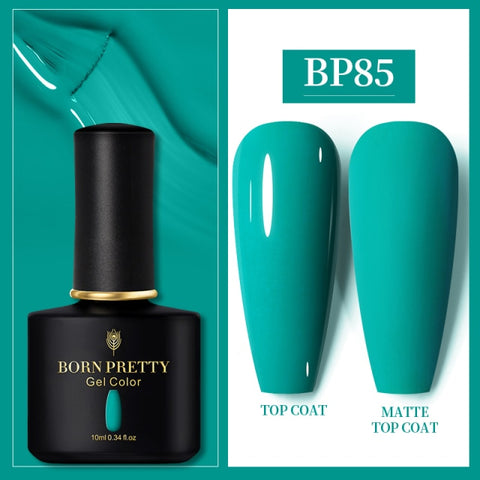 10ml Semi Permanent Vernish Gellack Need Top Coat Soak Off Nail Polish Art UV LED Gel Varnish