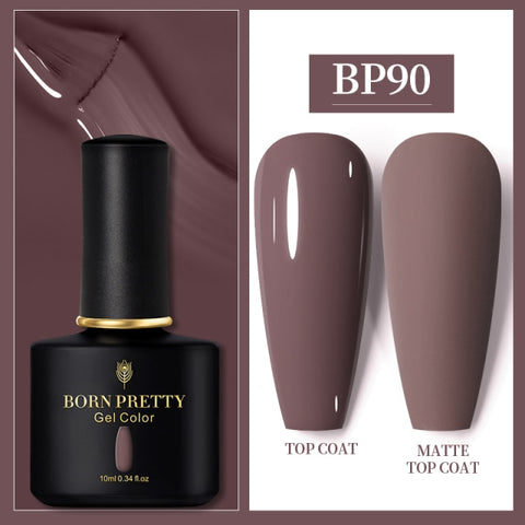 10ml Semi Permanent Vernish Gellack Need Top Coat Soak Off Nail Polish Art UV LED Gel Varnish