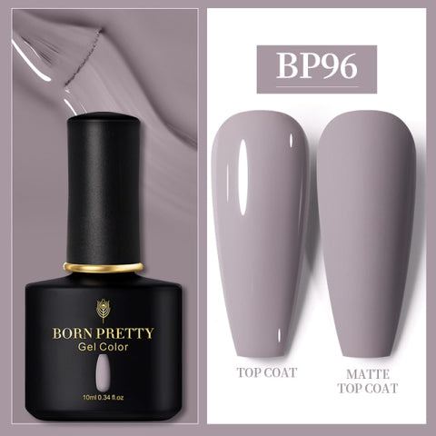 10ml Semi Permanent Vernish Gellack Need Top Coat Soak Off Nail Polish Art UV LED Gel Varnish