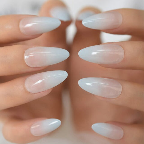 Sleek Gel Acrylic Fashion False Nails Inpluser