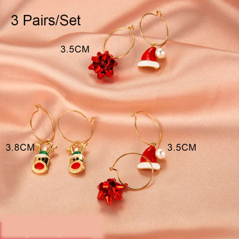 New Trendy Statement Christmas Tree Earrings For Women