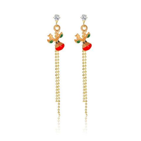 New Trendy Statement Christmas Tree Earrings For Women