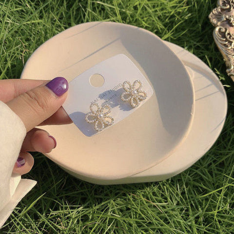 Korean Fashion Simple Butterfly Tassel Earrings For Girls