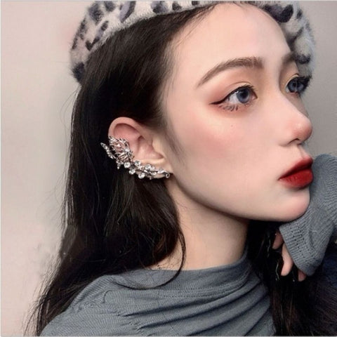 Korean Fashion Simple Butterfly Tassel Earrings For Girls