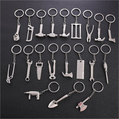 Keychains For Men Car Bag KeyRing Combination Tool