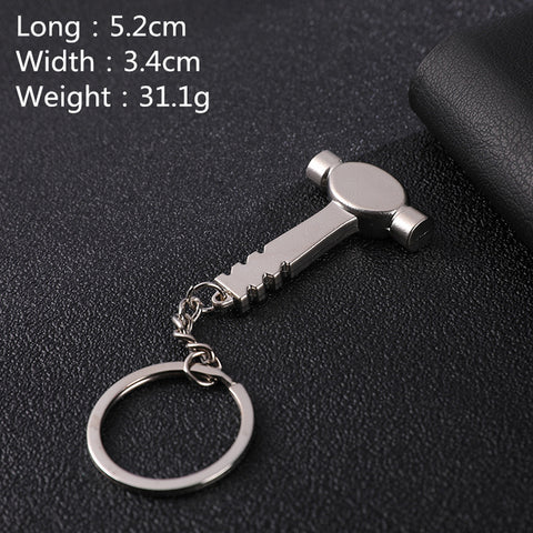 Keychains For Men Car Bag KeyRing Combination Tool