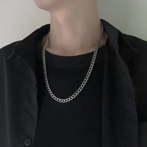 Stainless Steel Chain Necklaces for Women Men