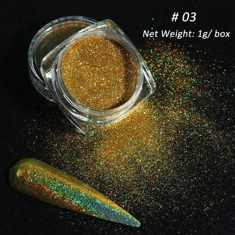Nail Polish Powder Glitter Diy Art Decoration Inpluser
