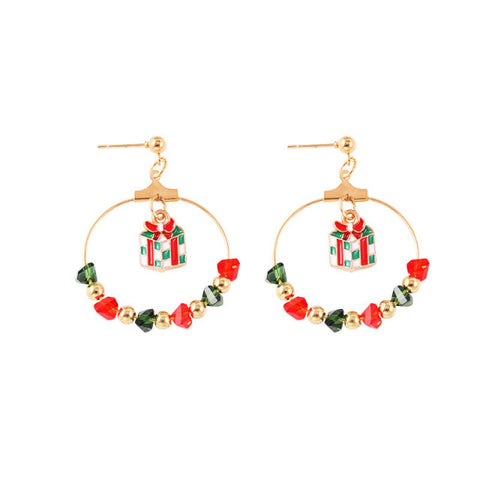 New Trendy Statement Christmas Tree Earrings For Women
