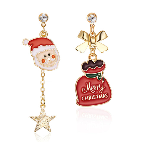 New Trendy Statement Christmas Tree Earrings For Women
