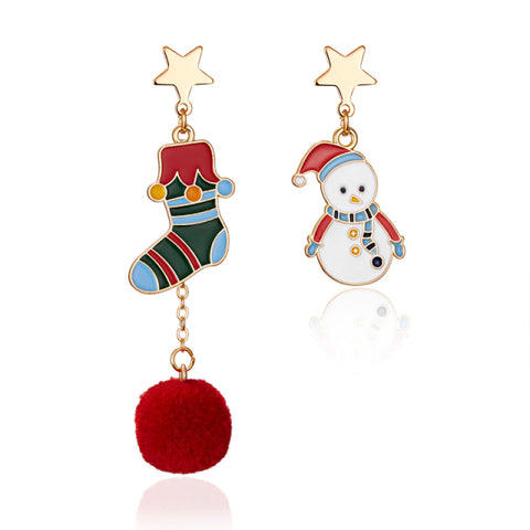 New Trendy Statement Christmas Tree Earrings For Women