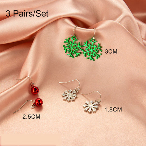 New Trendy Statement Christmas Tree Earrings For Women