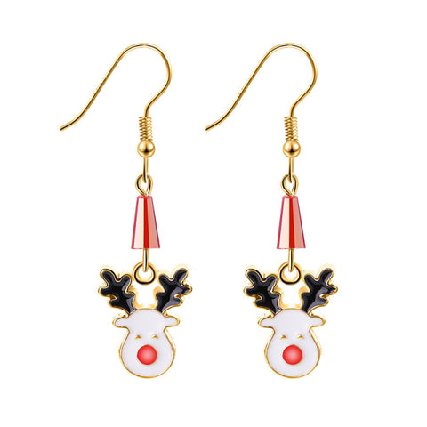 New Trendy Statement Christmas Tree Earrings For Women