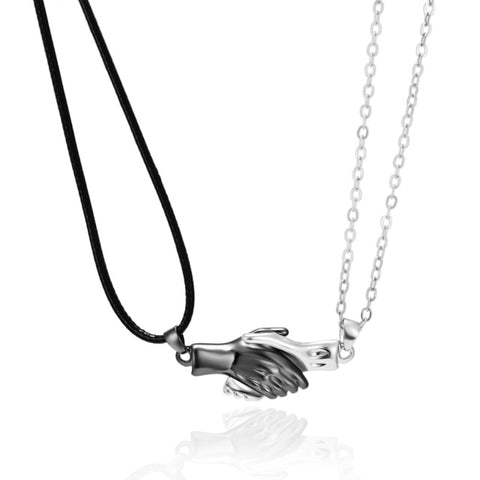 Magnetic Couple Necklace Friendship Heart Pendant