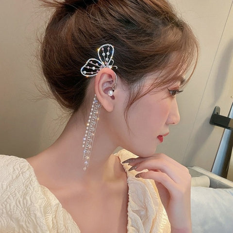 New personality fashion design zircon earrings for women