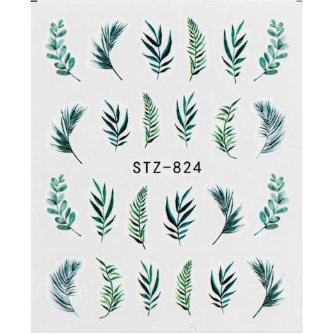 Water Nail Decal Sticker for Manicure Nail Art Decor Inpluser
